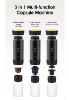 Portable Cordless Electric Espresso Machine for Car, Home, Camping 3 in 1 Capsule Powder Travel Coffee Machine - details 12