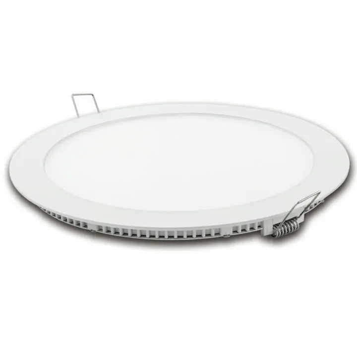 DOWNLIGHT LED REDONDO PLANO MATEL BRANCO 18W NEUTRA - 1