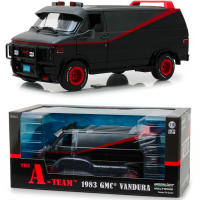 Greenlight Furgoneta Equipo A  Die CAst Metal 1/18 van vandura GMC - details 3