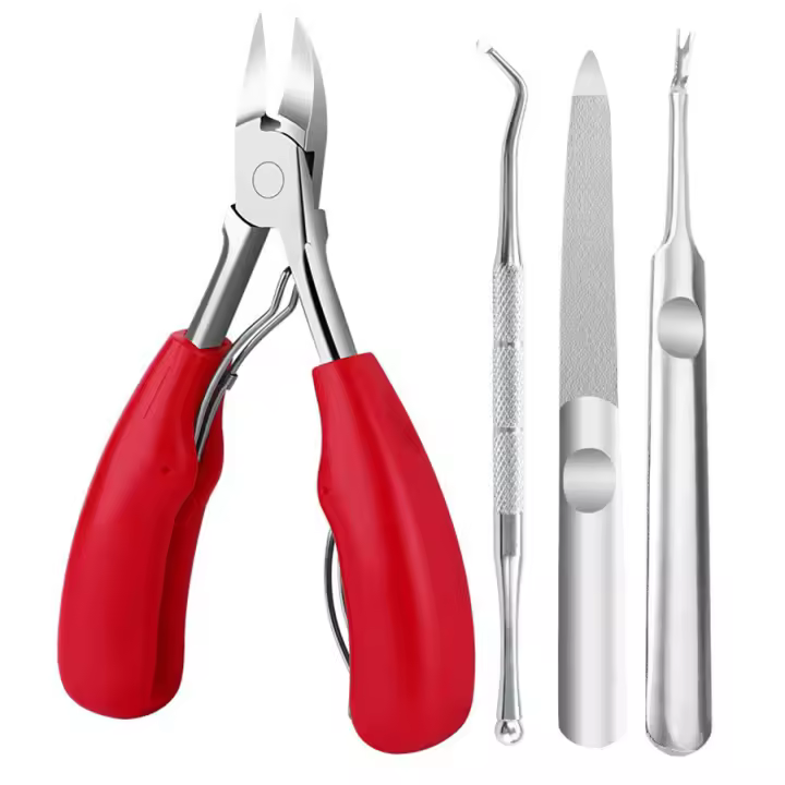 Juego De Tijeras De Uñas Para Ancianos Super Afiladas Herramienta De Pedicura Para Uñas Encarnadas Y Manicura Set De Tijeras De Uñas Para Dedos Y Pies - 1