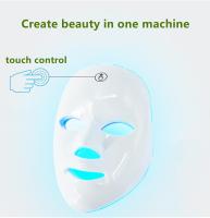 Máscara de belleza colorida con LED, instrumento de blanqueamiento de fotones inalámbrico táctil recargable, máscara de luz colorida - details 3