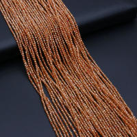 Piedras Naturales Esmeralda Brillante Pequeñas Perlas De Cuarzo Para Hacer Joyas Collar Pulsera Accesorios 14 Pulgadas - details 3