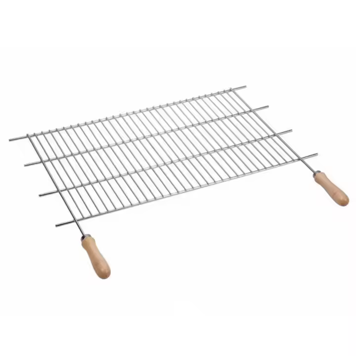 Sauvic Parrilla De Barbacoa Con Mangos De Madera 100x50 Cm - 1