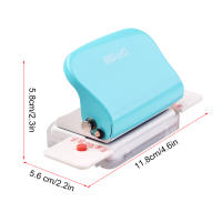 KW-trio 6-Agujero Prensa De Papel Portátil Capacidad De 5 Hojas 6mm Para Cuaderno De Diario Planificador Scrapbook A4 A5 B5 - details 8