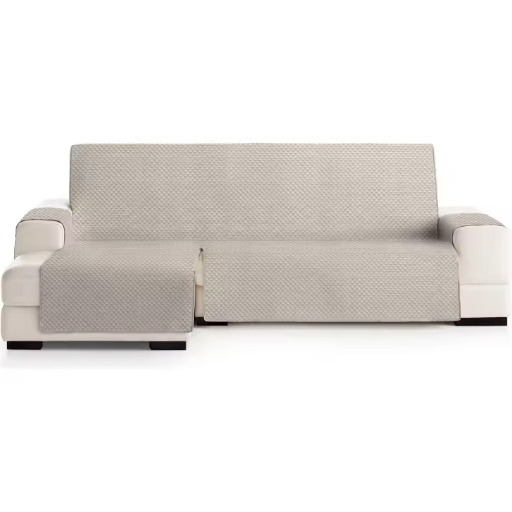 ECOMMERC3  Cubre Sofá Chaise Longue Tamaño Extra Derecha (Variedad de Colores) - Protector Para Sofá - Cubre Sofá Tacto Extra Suave - Fácil Colocación Con Gomas Elásticas - 1