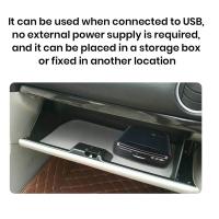 Juego De Reproducción De CD Para Coche Compatible Con Tesla Model 3 2019-2021 Reproductor De DVD LED TV PC Portátil Con USB Y Alimentación 12V Negro - details 9
