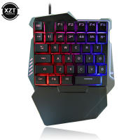 USB one-handed Teclado para Juguetes Portátil 35 Teclas Mini teclado para - details 4