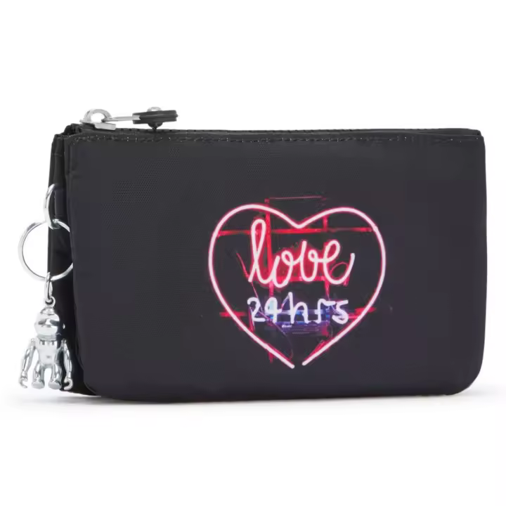 Monedero KIPLING - LOVE 24 HRS - MONO - Creativity L - Unisex - 19 cm x 11 cm - Color Negro - KIPLING - 1