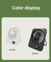 Ventilador De Mesa Portátil Mini Plegable Con 5 Velocidades USB Recargable Para Estudiantes Y Oficina Instalación En Pared - details 11
