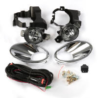 Cubierta De Faros Antiniebla Para Nissan QASHQAI J10 2011-2013 DULIAS Cromo Bumper Material ABS+Glass Potencia 55w Voltaje 12V - details 1