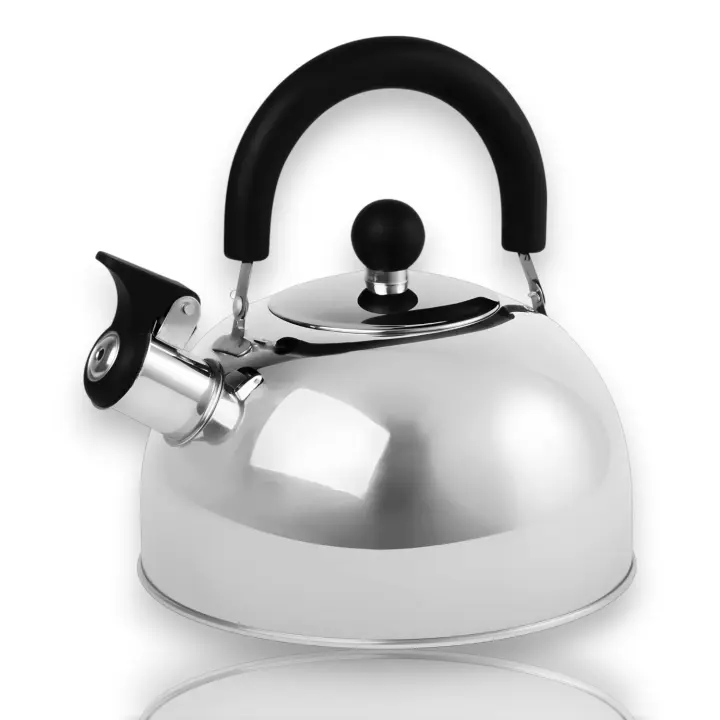 Tetera con Capacidad de 3 Litros - Hecha en Acero Inoxidable - Tetera Ideal para el Hogar - Kitchen&Go. - 1