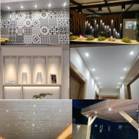 Luz De Gabinete Revestida 3W LED Mini Spot DC12V 24V Difusor De Pared Para Joyería Iluminación De Habitaciones Y Techo - details 0