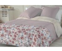 Mercatienda.es Edredón Nórdico Sherpa Tolrá Cama 150 | Sedalina & Borreguillo | + 600gr/m2 - Térmico Invierno + Cuadrantes Regalo | MOD C010 - Color Pétalo - details 7