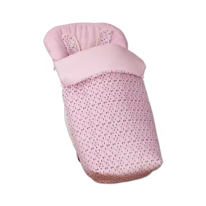 Babyline - Saco Silla Arrow Gris - Bebé Universal - Cubrepies Polar - Manoplas Incluidas - 1