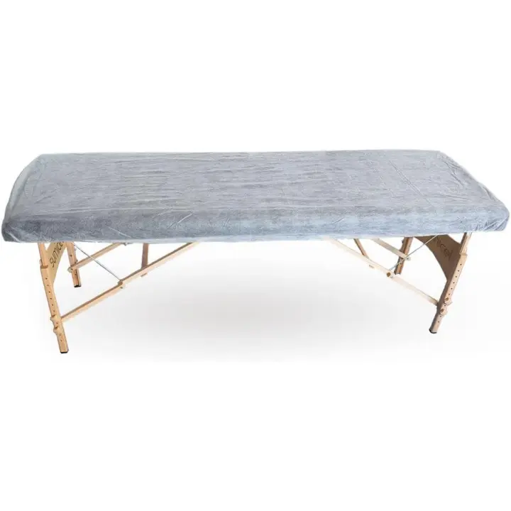 Sábana de Camilla Desechable Ajustable | Varias Medidas | Color Blanco - 1