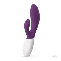 Estimulador Punto G LELO INA Wave™ 2 Plum - Vibrador Conejito - Potencia Ajustable - Silicona Biocompatible - details 0