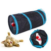 Túnel Para Gatos Plegable Juguete De Túnel Para Mascotas Material Transpirable Barrel De Juguete Para Interiores - details 2