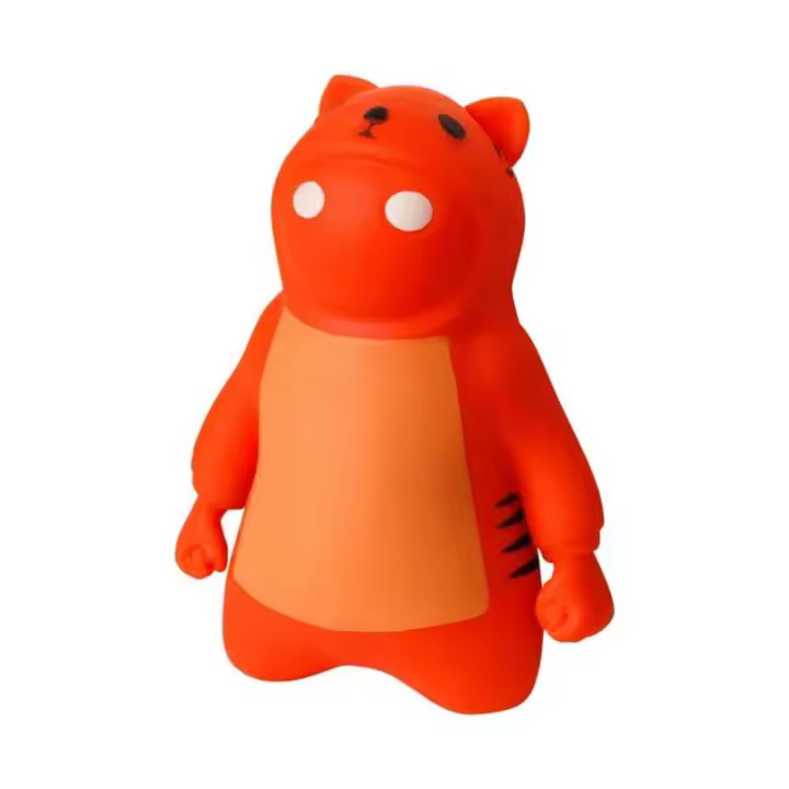 TOIKIDO - Gang Beasts - Figuras de acción elásticas roja - 4 Figuras para coleccionar - Regalo original - Edad recomendada mayores de 3 años - 1