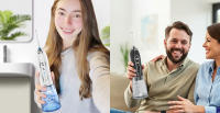 H2ofloss Irrigador Oral Dental Portátil Fregador De Agua Recargable Para Dientes Con 5 Modos Impermeable Para Hogar Y Viaje - details 3