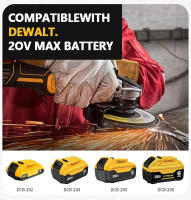 Taladro De Ángulo Inalámbrico Electric Goddess 125mm DCG405 Con Corte De Metal Y Madera Y Lijadora Para Baterías Dewalt 20V Motor Sin Escobillas - details 4