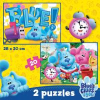Puzzle 2x20 Blue Educa 19399 - details 1