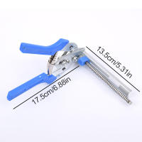 Herramienta De Pinzas Para Almohadillas De Anillo Hog Y 600pcs De M Clips Herramienta Para Red De Valla De Cerdos Pollo Acero Inoxidable Multifuncional - details 8