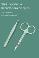 Kit De Manicura Y Pedicura Verde Claro 7-22 Piezas Acero De Alta Calidad Herramientas Multifuncionales Profesionales Para Cuidado De Uñas Y Pies - details 5