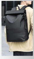 Mochila moderna para hombre, bolso de viaje informal de alta gama, mochila enrollable plegable, bolso de ocio al aire libre - details 2