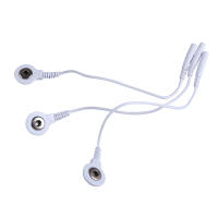 Cable Corto Adaptador Tieline 3.5mm Para Masajeador Estimulador Muscular Electrodo De Terapia Con Conector De 2.0mm Material Plástico Y Cobre - details 7