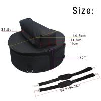 Bolsa De Batería De Snare IRIN Impermeable De Tela Oxford Con Almohadillas De Algodón Grueso Para Instrumentos De Percusión Negro - details 1
