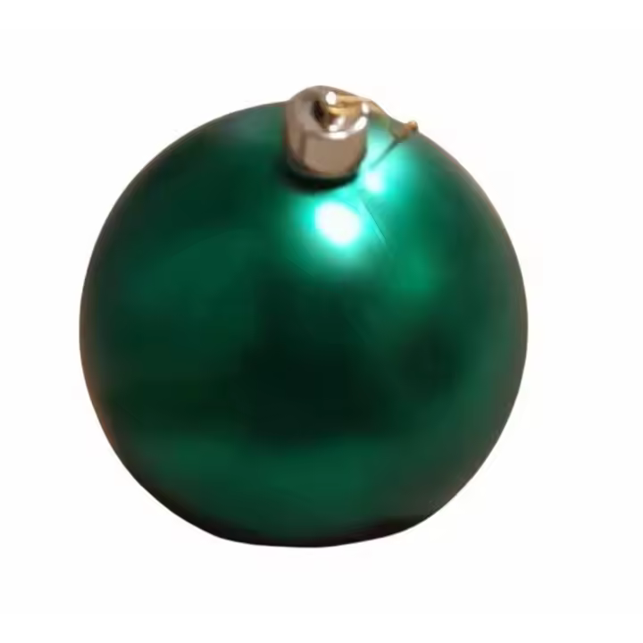 DESTELLO S.L. Bola Navidad Mate Verde 40 Cm - Decoración Navideña - 1