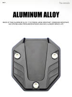 Extensor De Base Para Moto CNC De Aleación De Aluminio Soporte Lateral Y Estabilizador Pieza De Accesorios Para Bicicletas Y Motocicletas - details 4