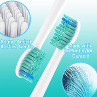 Cabezales De Repuesto Para Broca Eléctrica Suave Dupont Nozzles Cuidado Oral Para Plps Soni Cuidado Dental Adultos - details 5