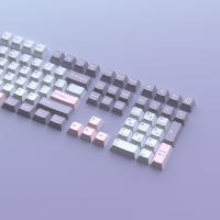 Keycaps De PBT Perfiles Cherry Para Gaming Teclado Mecánico MX Switches Layout ISO Minimalista Para GMK87 AULA 75 126 Teclas - details 17