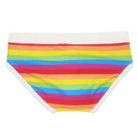 Bragas De Natación Para Hombre En Blanco Con Estampado De Bandas Sport Y Playa Moda Verano Material Poliéster Y Spandex - details 7