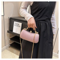 Bolso De Noche Para Mujer Cadena Bolso De Comida Moda Cruzado Vintage Bolsa De Mancuerna Satchel Material PU Con Lining De Poliéster - details 4