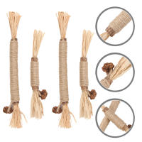 Juguete De Madera Para Gatos 4Pcs Telescopios Antirrápidos Juguetes Para Gatos Jóvenes Suministros Para Gatos Domésticos - details 0