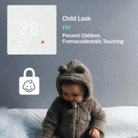 Termostato Inteligente WiFi Tuya Para Calefacción Eléctrica Piso Calentador Agua Gas Compatible Con Google Home Alexa Control Remoto Por Voz - details 3