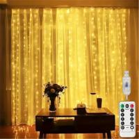 Luces De Enredadera LED Con Control Remoto USB 8 Modos Decoración De Navidad Y Bodas Para Dormitorio Y Hogar Luces De Hada - details 5