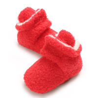 Botas De Invierno Para Bebés Recién Nacidos Primera Etapa Con Suela Suave Protección Del Pies En Algodón Zapatos Para Niños - details 16