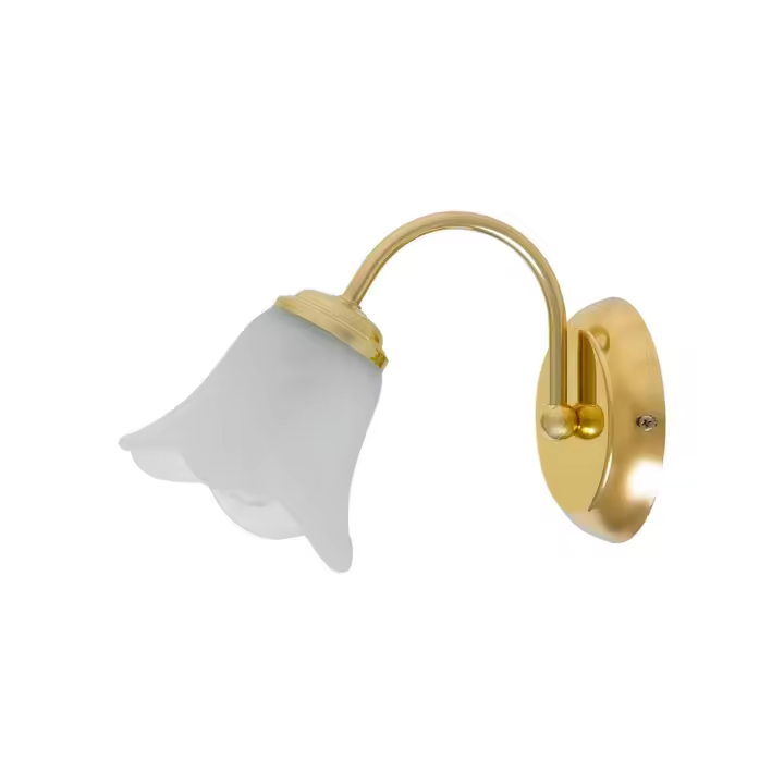 Aplique Pared E14 Cristal Dorado Estilo Clásico Metal IP20 RAFAELLA  RABALUX - 1