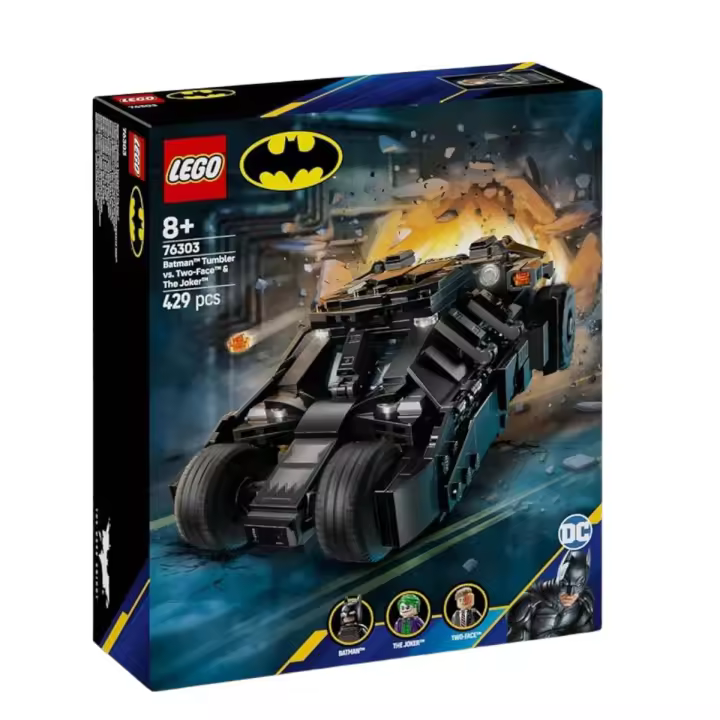 LEGO BATMAN - TUMBLER DE BATMAN VS DOS CARAS Y EL JOKER,  76303, TIENDA CON LICENCIA OFICIAL - 1