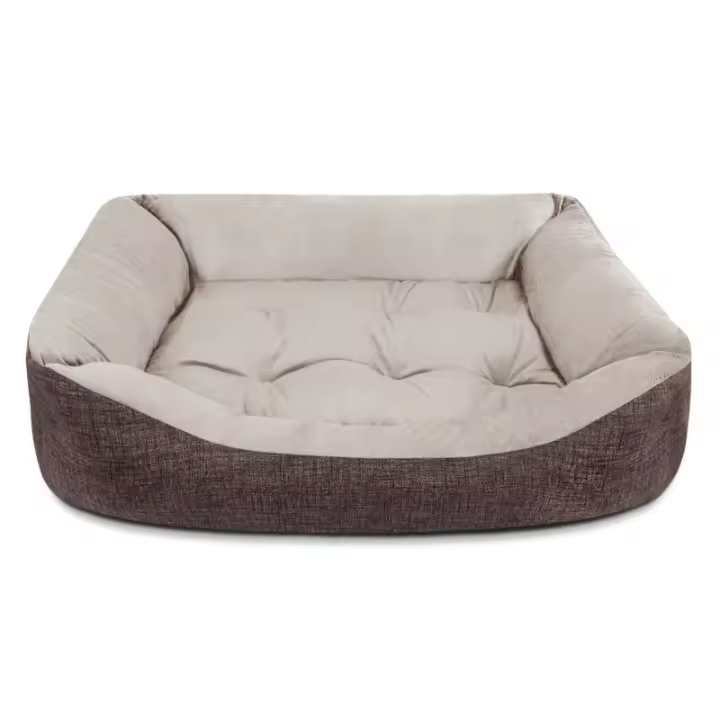 TIENDA EURASIA - Cama de Perro, Terciopelo, Interior de Fibras de Algodón - 1