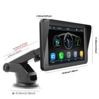 Radio Automotriz Universal De 7 Pulgadas Con Apple Carplay Android Auto Multimedia Video Player Táctil FM Bluetooth WIFI Para Coche - details 20