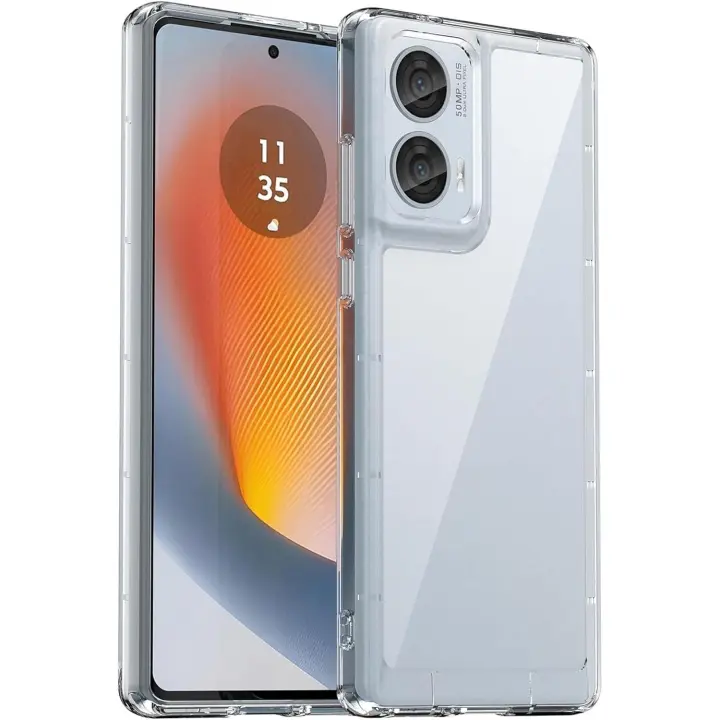 Funda Motorola G85 (5G) Carcasa Gel TPU Silicona Transparente GTR Movilear - 1