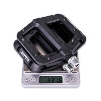 Rodamientos ZTTO MTB Ultralight Pedal Plano Chester XC Rendición AM Montaña BMX Antideslizante Gran Pie DU Fundición Nylon Plástico Bicicleta - details 5