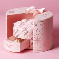 Gift de San Valentín, Caja de Rosa sin Conservación de collar, Gift De Rosa de Flor Eterna, Novia, mujer, madre, Caja de embalaje de regalos de cumpleaños - details 2