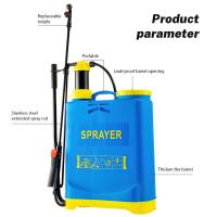 Pulverizador manual de 16L, pulverizador atomizador de desinfección, pulverizador de mochila para césped - details 14