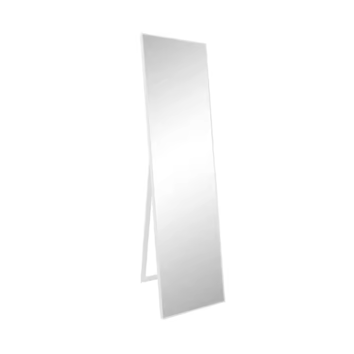 Acomoda Textil – Espejo de Pie con Marco de Madera Decorativo, Resistente con Soporte para Habitación, Vestidor, Recibidor y Tienda. Espejo Rectangular Cuerpo Entero. - 1