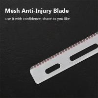 15pcs/Box Navajas De Afeitar Para Hombres Profesionales Barbero Acero Inoxidable Sustitución De Hojas De Seguro Red Safety Razor Knives - details 4